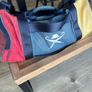 Hackett London Heritage Colour-Block Duffle Bag / Weekend Holdall Image 4