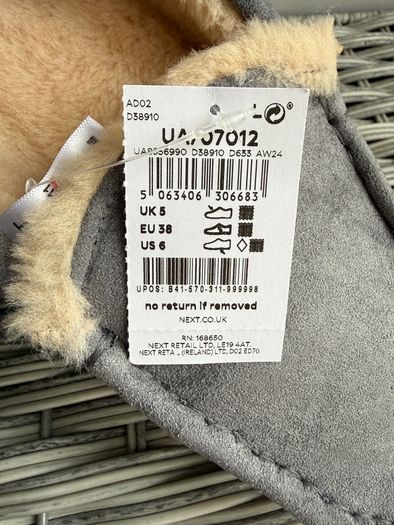 Brand New Next Slippers