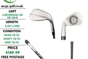New Ping S259 Wedge Lw 58 Degree.08.B / Z-Z 115 Wedge