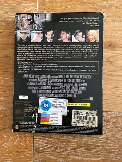 Once Upon A Time in America Special Editions DVD's