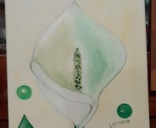 Painting "Easter Lily" Original Art