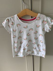 3 pack rainbow themed t shirts 2-3 years