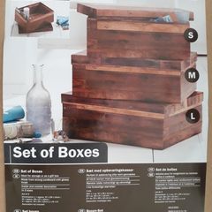 Decorative storage boxes