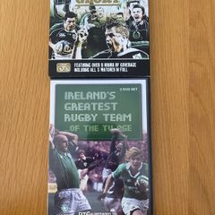 Irish Rugby DVDs x 2