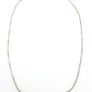 925 Vintage Sterling Silver Italian Bar LinkChain Image 3