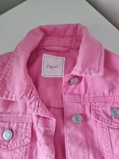 Next Pink Girls Denim jacket