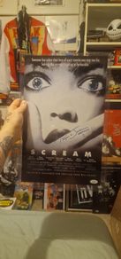 Roger Jackson Signed Scream Poster With COA