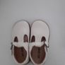 New girls shoes.Cream colour .Size 26 junior never worn as wrong size .Soft leather 7 Euro Image 2
