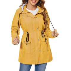 Brand New Durio Rain Jacket Women Waterproof Breathable Raincoat