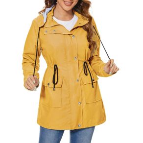 Brand New Durio Rain Jacket Women Waterproof Breathable Raincoat