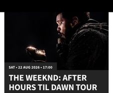 Weeknd Tickets Croke Park