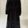 Black lace dress size S Image 2