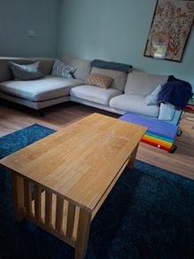 Oak coffee table