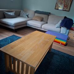 Oak coffee table