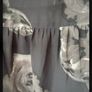 top vero Moda brown floral peplum top size small Image 8