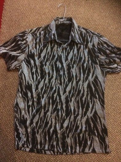Black & Silver Zebra colour