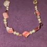Natural Sea Shell and Pearl Necklace and earring set Image 6