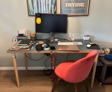 IKEA Desk Table Top + Legs