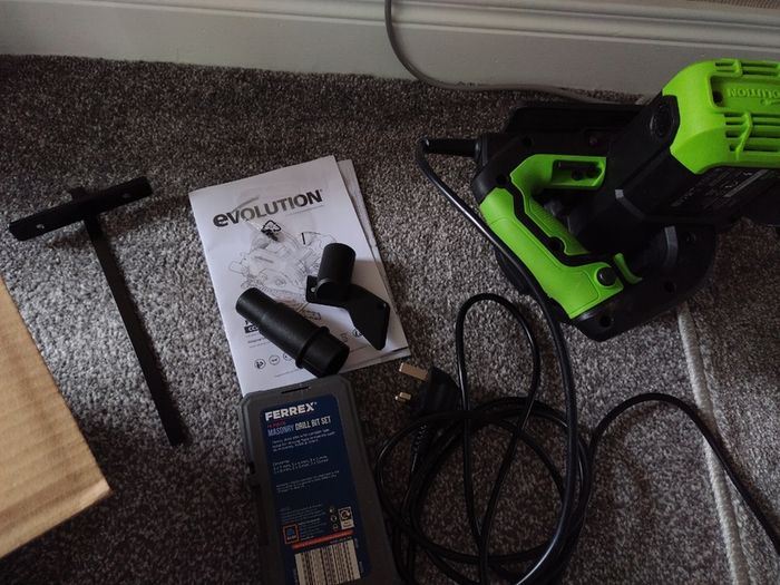 Evolution F165CCSL 165mm Multi-Material Circular Saw