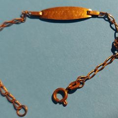 9 Ct  Gold Bracelet  1.7g