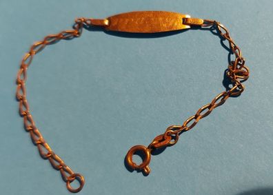 9 Ct  Gold Bracelet  1.7g