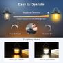 FREE EXPRESS SHIPPING Camping Lantern, Rechargeable Retro Camping Tent Lights Lamp Image 4