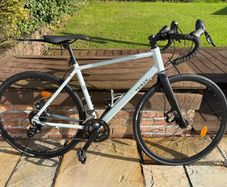 Decathlon Road Bike Triban RC 120 Disc Brake - Grey