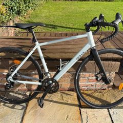 Decathlon Road Bike Triban RC 120 Disc Brake - Grey