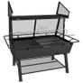 3-in-1 Barbecue Grill, Rotisserie Roaster and Fire Pit, with Cover Image 2