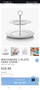 Brand new in box Newbridge Silverware Afternoon Tea stand for sale