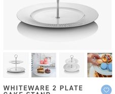 Brand new in box Newbridge Silverware Afternoon Tea stand for sale