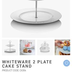 Brand new in box Newbridge Silverware Afternoon Tea stand for sale