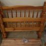 Extremely Solid Single Wooden Bed Frame - Can Deliver Image 2