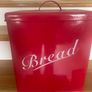 Vintage style bread & biscuit tins with tea, coffee & sugar tins Image 3