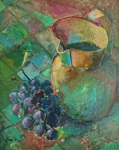 Adam Kos Still Life Oil Painting