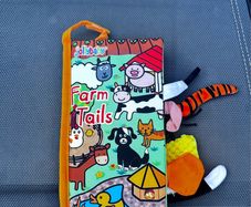 jollybaby soft book Brand New Farm Tail
