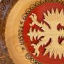 Polish Carved Wooden Plate Image 2