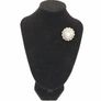 935 Mother Of Pearl Sterling Silver Brooch Pendant Image 9