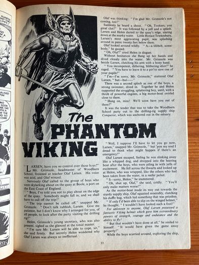 Comic: 'LION' annual 1970