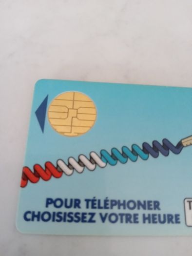 call card - round chip