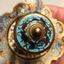 19th Century Napoleon 111 Bronze Cloisonne Ink Well Image 9