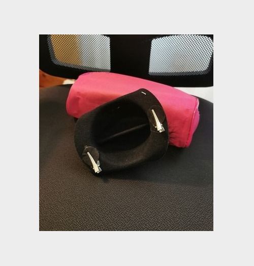 Lovely Black Cowboy Hat with Feathers & Sequins - new/with tags + matching gloves available