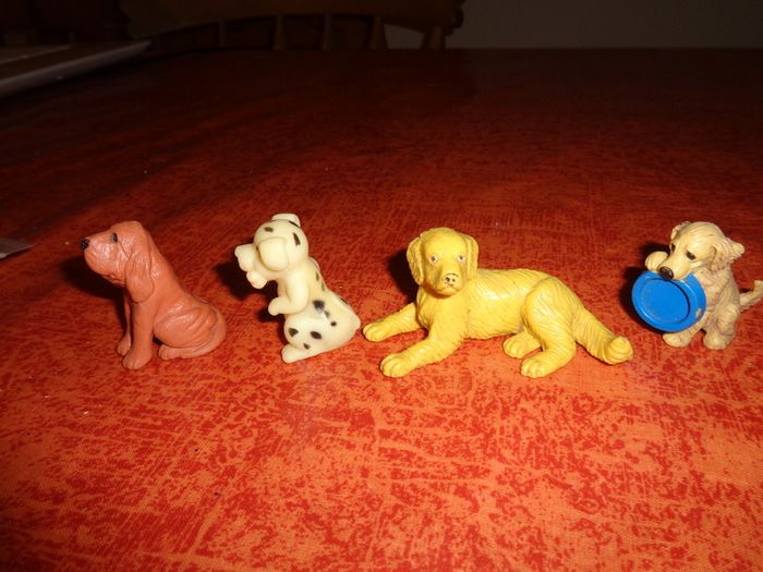 Dog Figures x 4 for Sale