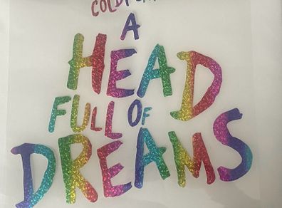Coldplay decal.