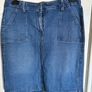 denim skirt Image 2