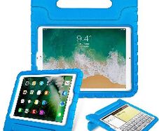 For Apple iPad 10.2" 2019 (7th Gen) Kids Case Shockproof Cover With Stand Blue
