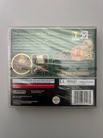 Professor Layton and the Lost Future Nintendo DS Brand New Sealed