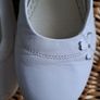 White Clarks Shoes Communion Image 2