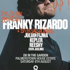 2x Franky rizardo d8 tickets