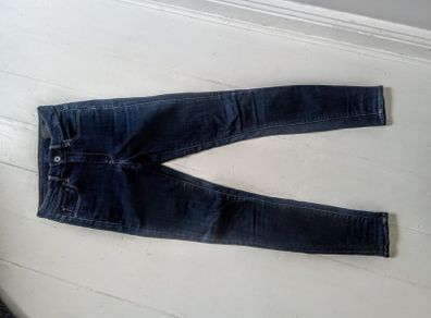 G Star dark blue skinny jeans size 26/30